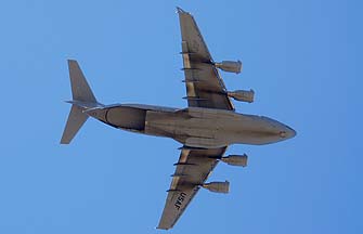 Boeing C-17A Globemaster III 99-0058 of the 58th Airlift Squadron based at Altus AFB, Oklahoma